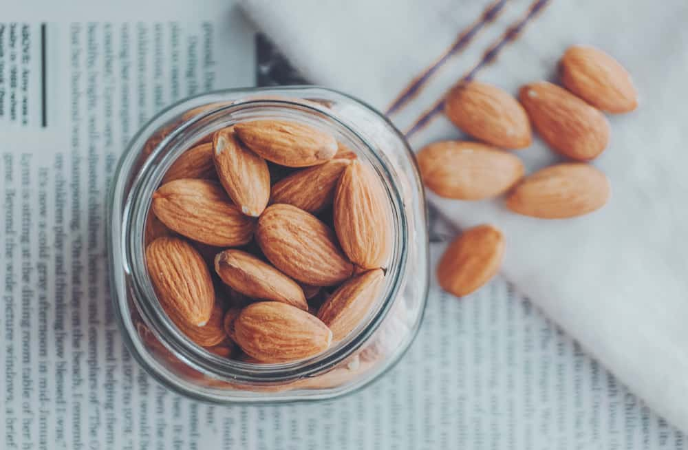 Small bowl of almonds, super food, e-Surgery