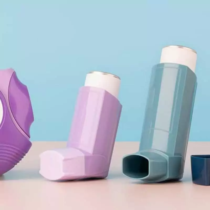 Different types of asthma inhalers