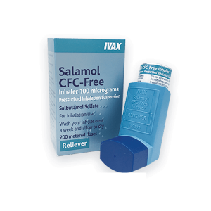 Salbutamol Inhaler - Salamol (Standard Salbutamol Inhaler), 1 Inhaler