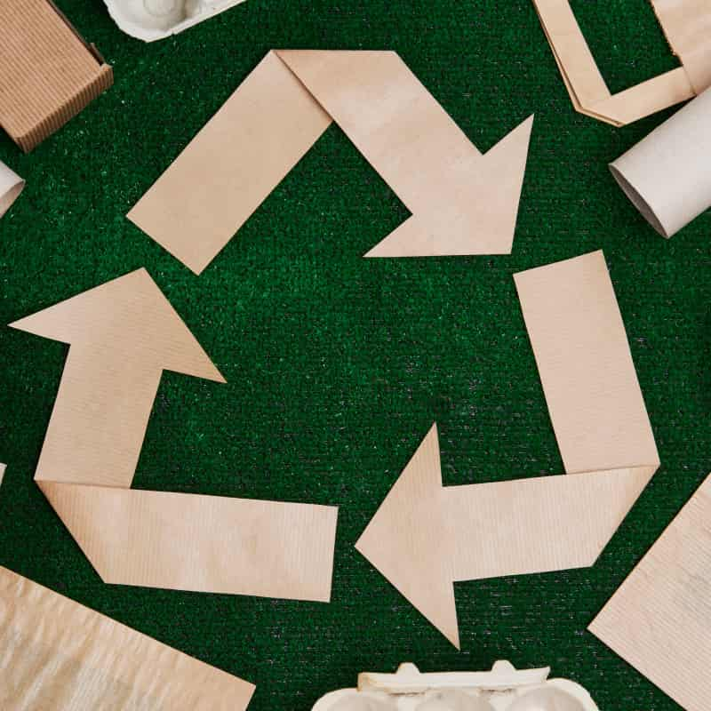 How to recycle asthma inhalers, recycle sign made from cardboard | e-Surgery