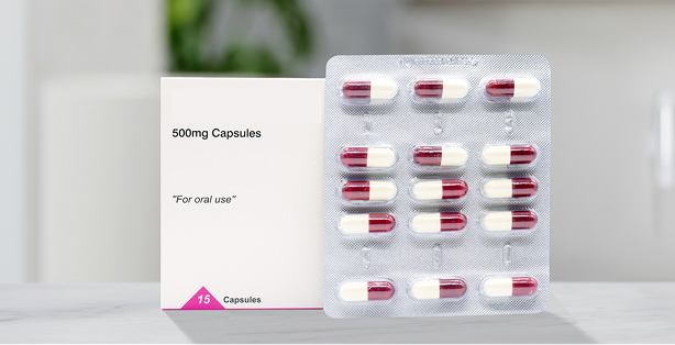 amoxicillin packaging