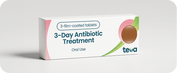 3 day antibiotic treatment package